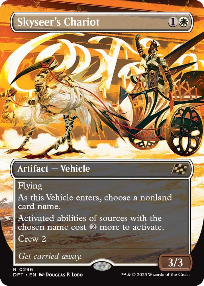 Skyseer's Chariot (Borderless) (296) [Aetherdrift]