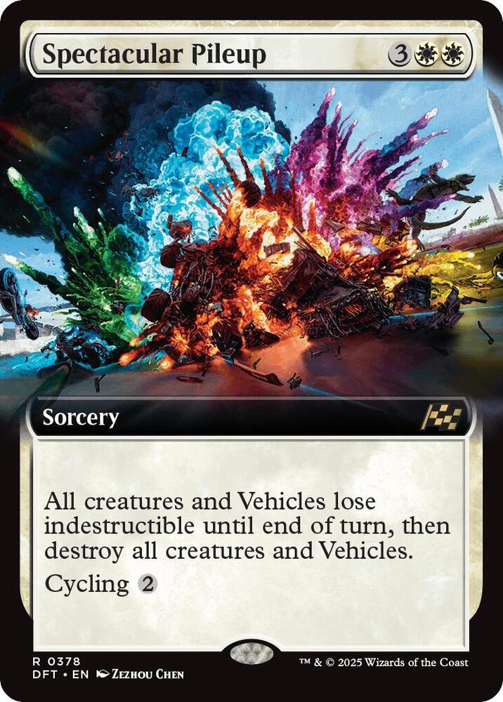 Spectacular Pileup (Extended Art) (378) [Aetherdrift]