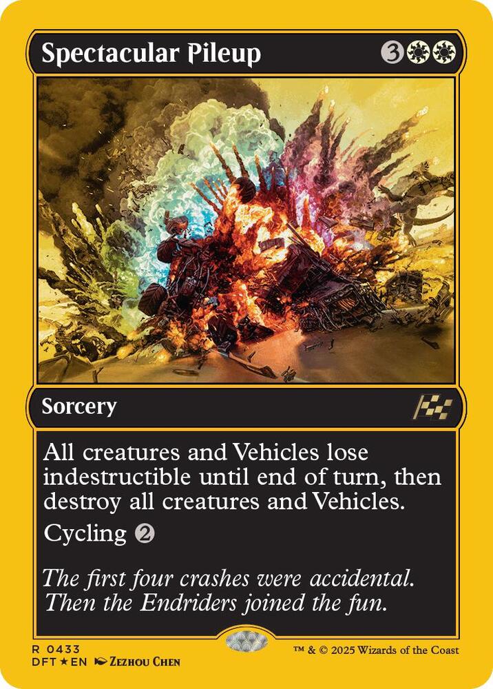 Spectacular Pileup (First-Place Foil) (433) [Aetherdrift]