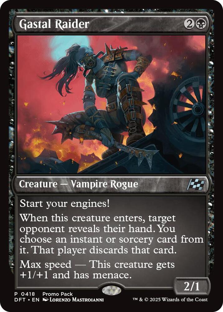 Gastal Raider (418) [Aetherdrift Promos]