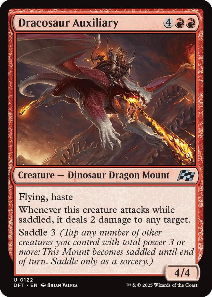 Dracosaur Auxiliary (122) [Aetherdrift]