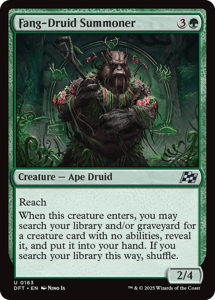Fang-Druid Summoner (163) [Aetherdrift]