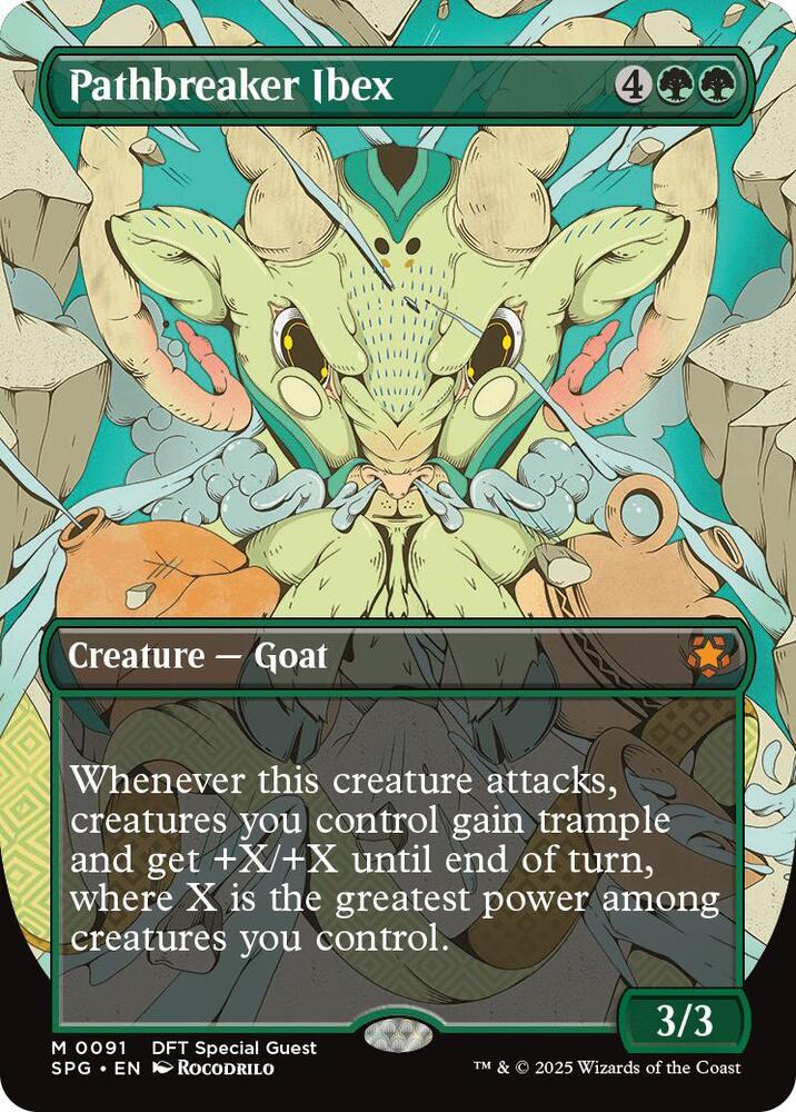 Pathbreaker Ibex (Borderless) (91) [Special Guests]