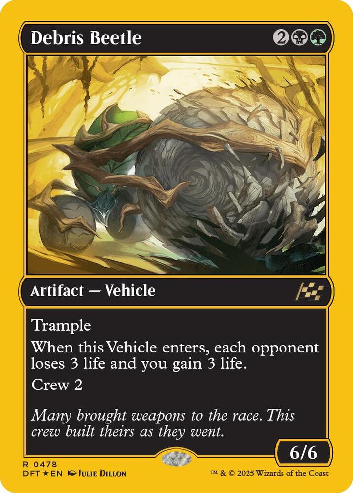 Debris Beetle (First-Place Foil) (478) [Aetherdrift]