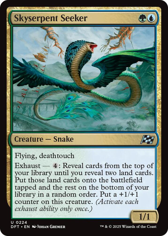 Skyserpent Seeker (224) [Aetherdrift]