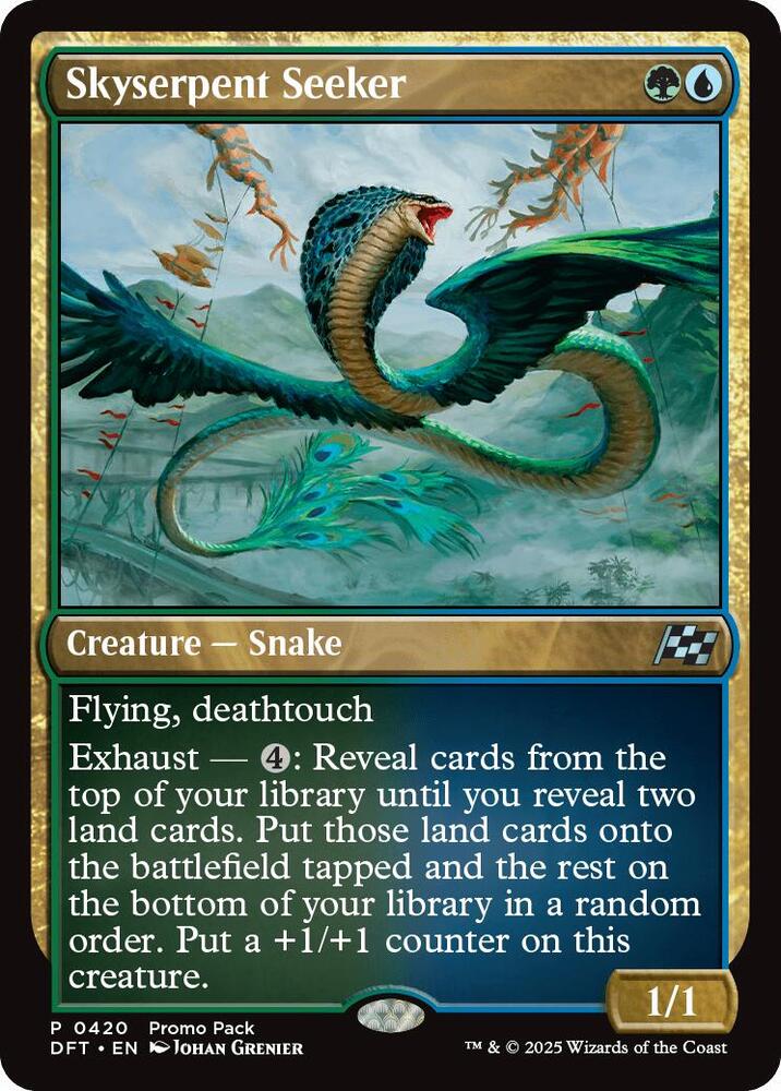Skyserpent Seeker (420) [Aetherdrift Promos]