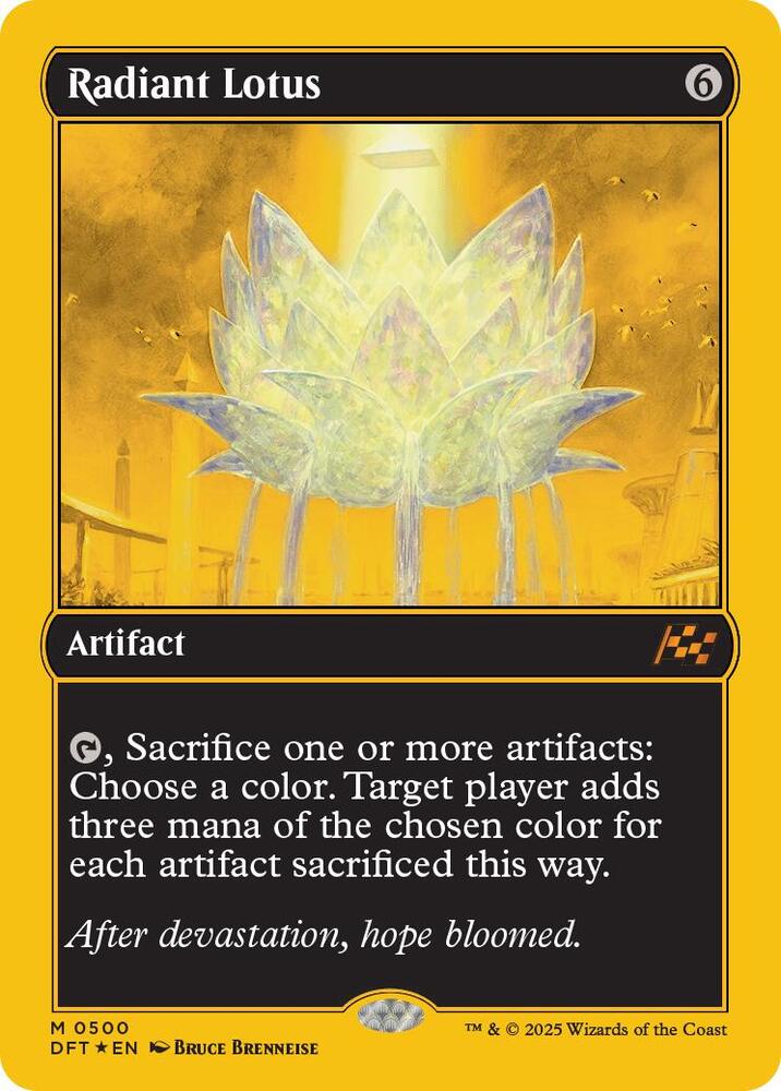 Radiant Lotus (First-Place Foil) (500) [Aetherdrift]