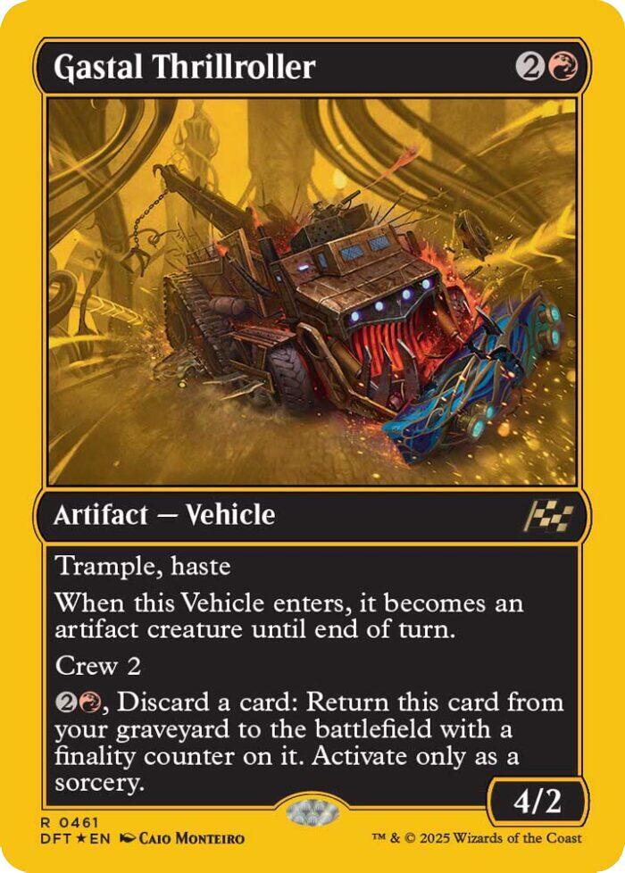 Gastal Thrillroller (First-Place Foil) (461) [Aetherdrift]