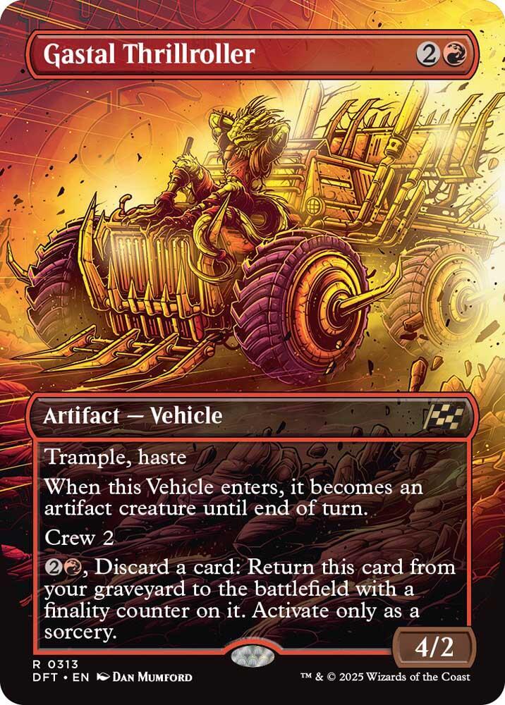 Gastal Thrillroller (Borderless) (313) [Aetherdrift]