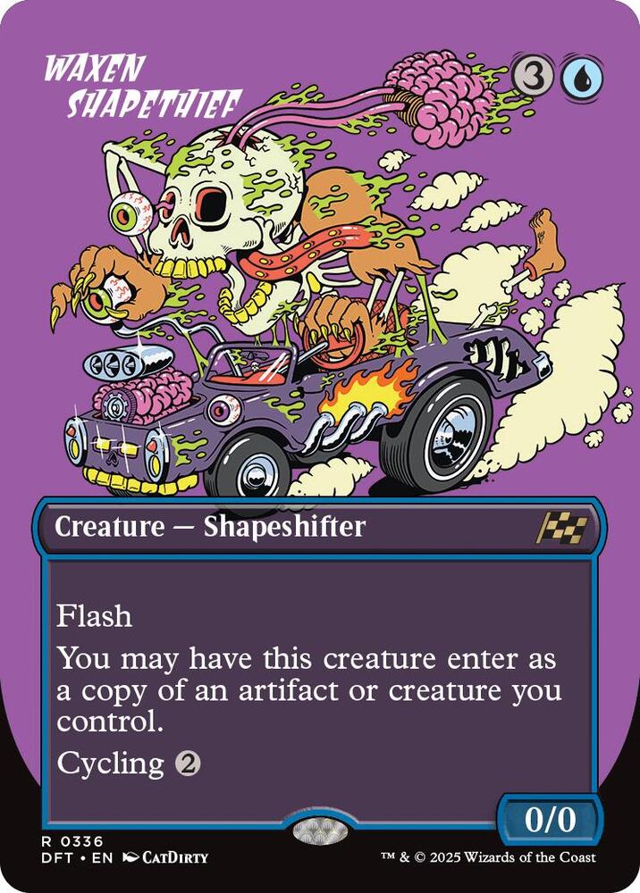 Waxen Shapethief (Borderless) (336) [Aetherdrift]