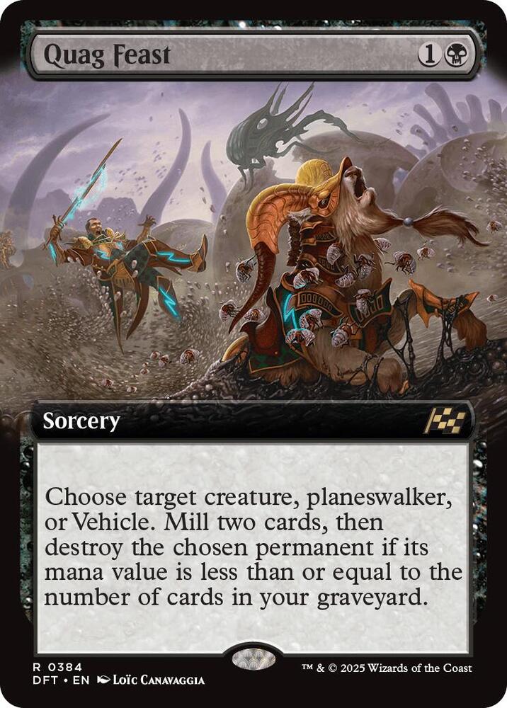 Quag Feast (Extended Art) (384) [Aetherdrift]