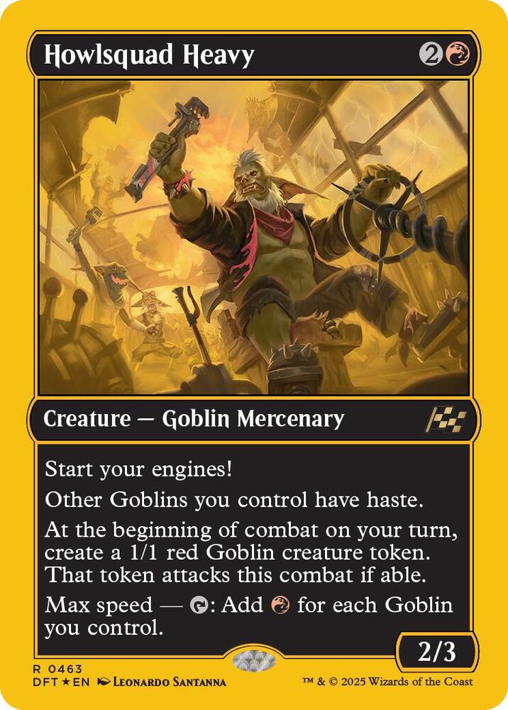 Howlsquad Heavy (First-Place Foil) (463) [Aetherdrift]