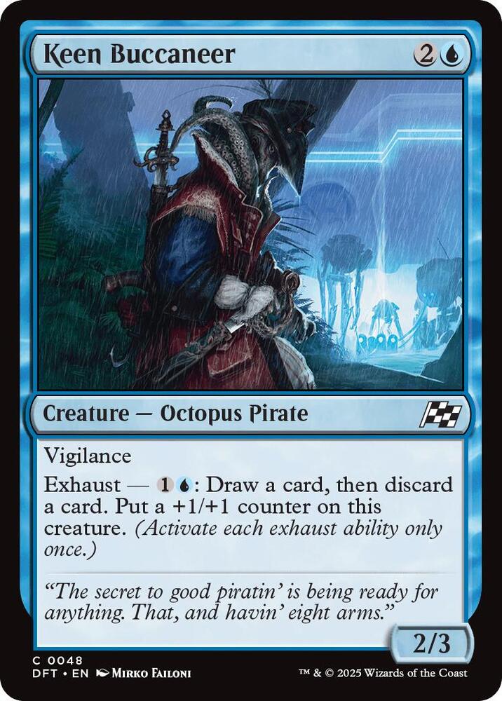 Keen Buccaneer (48) [Aetherdrift]