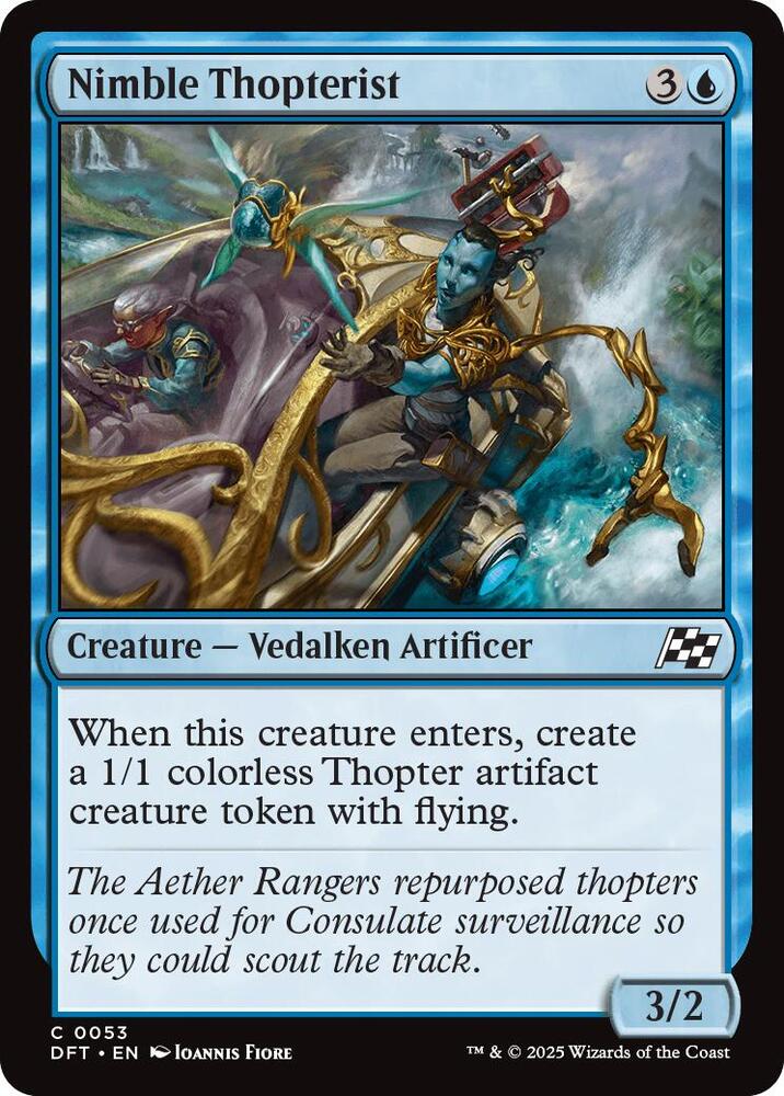 Nimble Thopterist (53) [Aetherdrift]