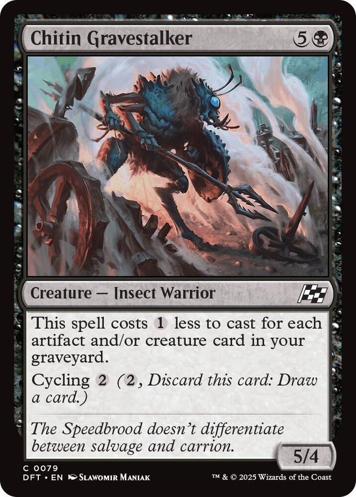 Chitin Gravestalker (79) [Aetherdrift]