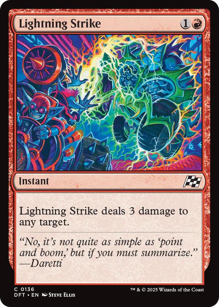 Lightning Strike (136) [Aetherdrift]
