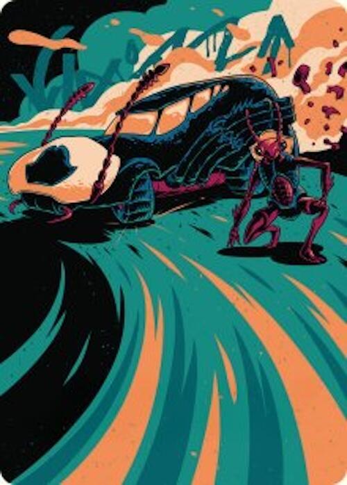 Carrion Cruiser Art Card (39) [Aetherdrift Art Series]