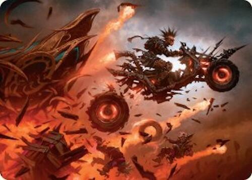 Gastal Blockbuster Art Card (19) [Aetherdrift Art Series]