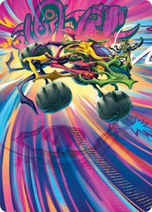 Thunderous Velocipede Art Card (43) [Aetherdrift Art Series]