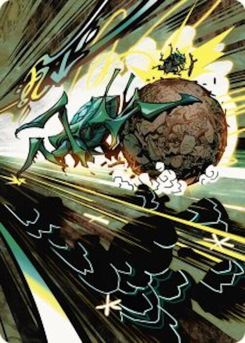 Debris Beetle Art Card (45) [Aetherdrift Art Series]
