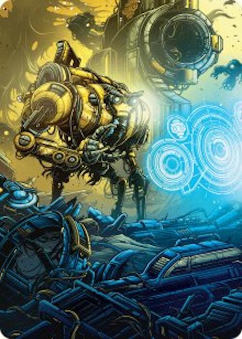 Mendicant Core, Guidelight Art Card (1/54) [Aetherdrift Art Series]