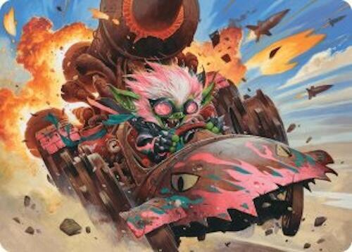 Redshift, Rocketeer Chief Art Card (13) [Aetherdrift Art Series]