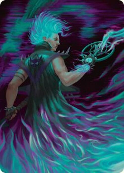 Winter, Cursed Rider Art Card (7) [Aetherdrift Art Series]