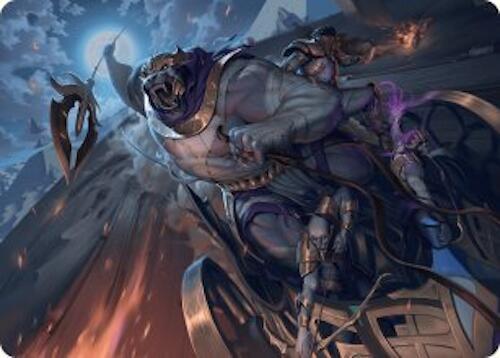 Zahur, Glory's Past Art Card (10) [Aetherdrift Art Series]