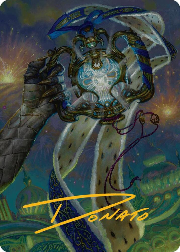 The Aetherspark Art Card (Gold-Stamped Signature) (29) [Aetherdrift Art Series]