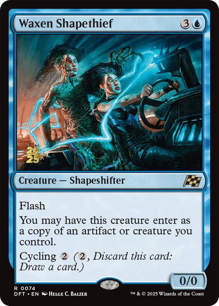 Waxen Shapethief (74) [Prerelease Cards]