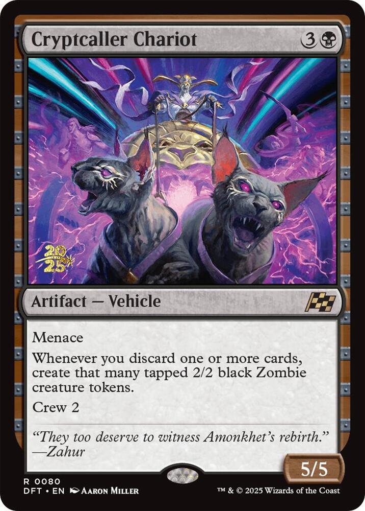 Cryptcaller Chariot (80) [Prerelease Cards]