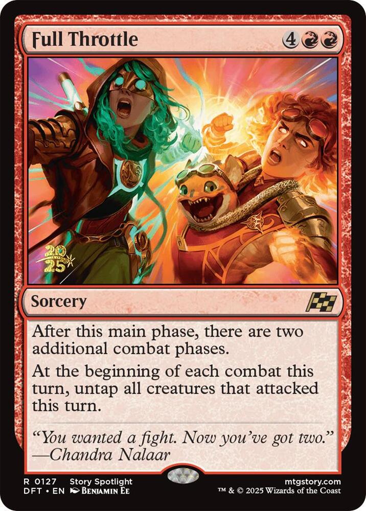 Full Throttle (127) [Prerelease Cards]