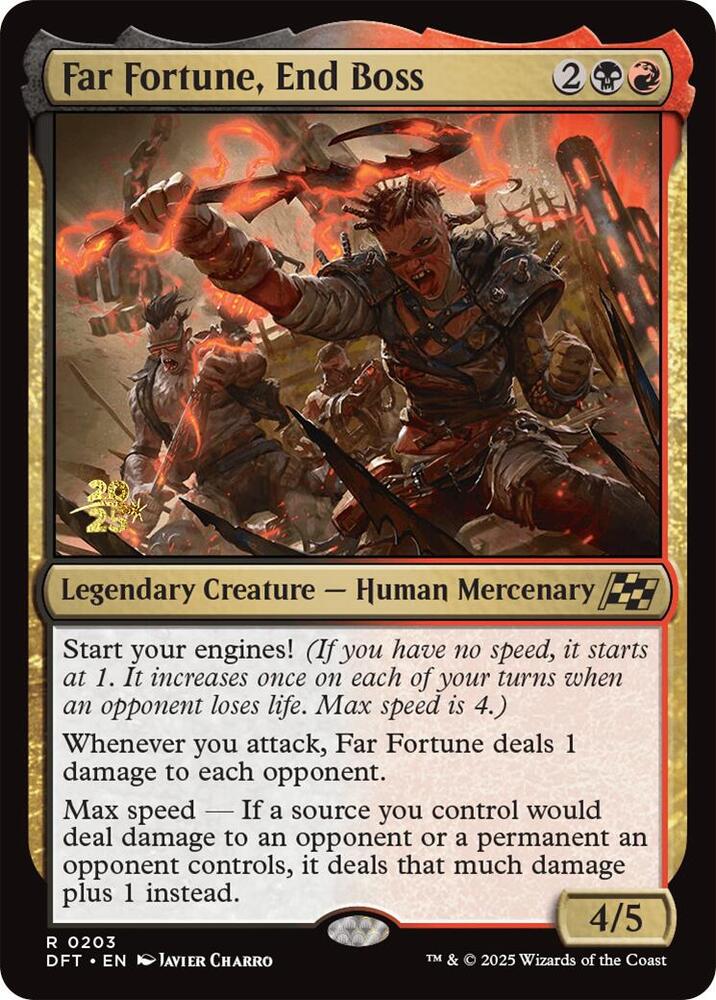 Far Fortune, End Boss (203) [Prerelease Cards]