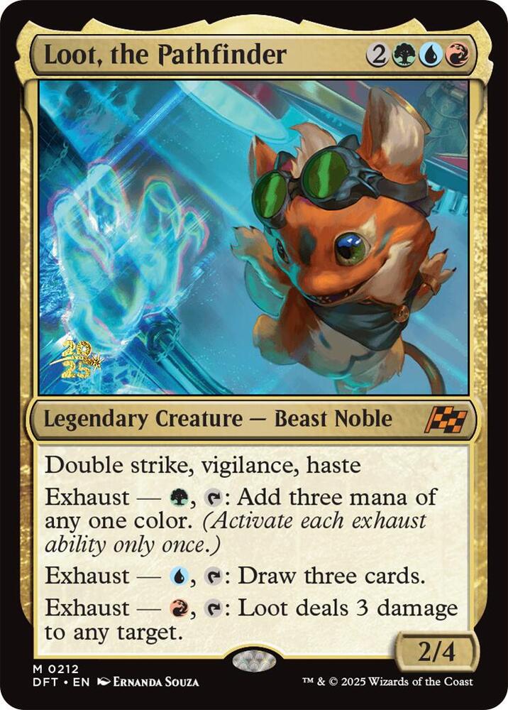 Loot, the Pathfinder (212) [Prerelease Cards]