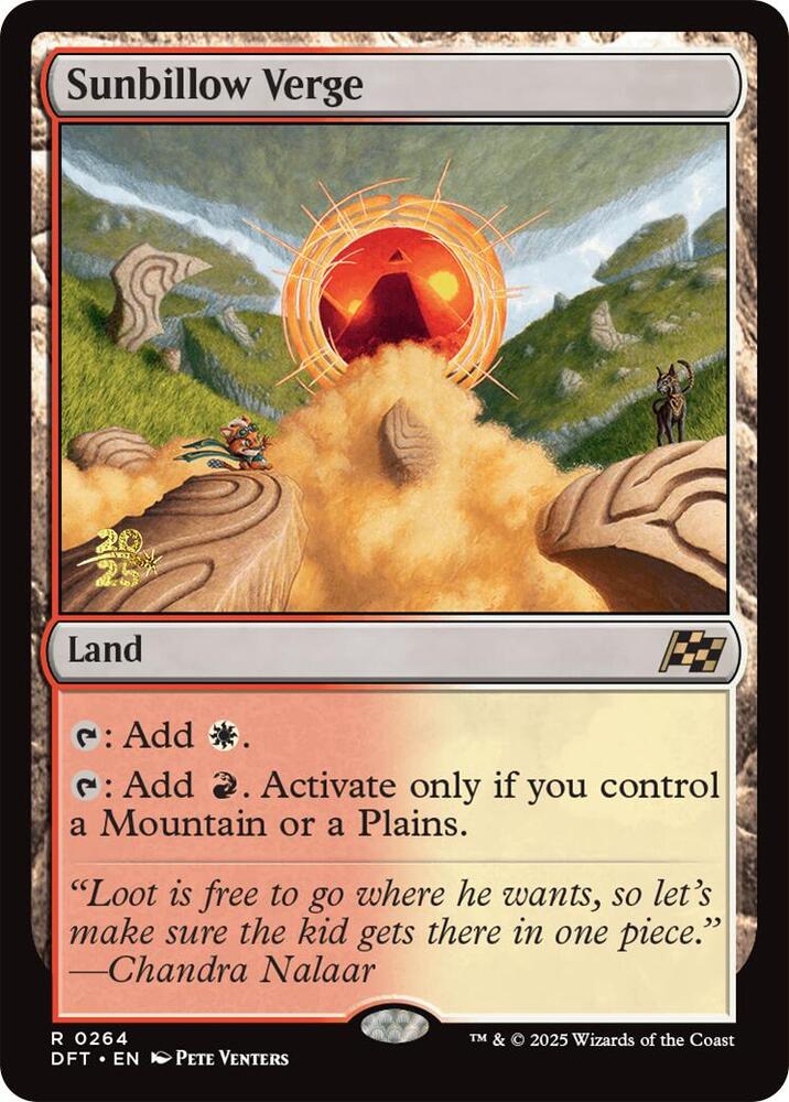 Sunbillow Verge (264) [Prerelease Cards]