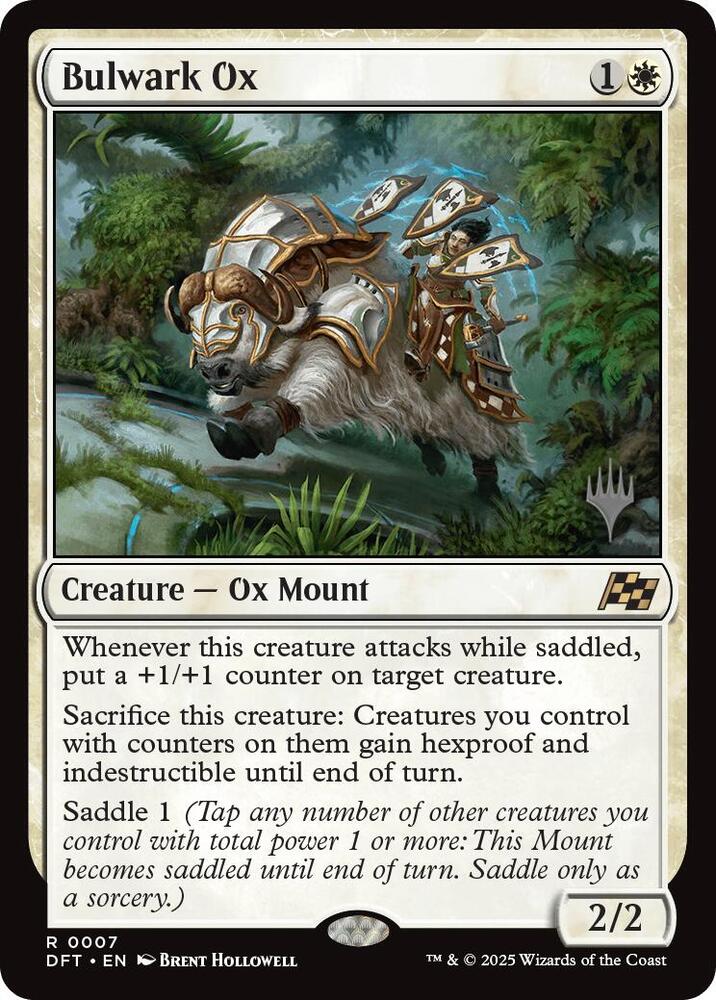 Bulwark Ox (7) [Aetherdrift Promos]