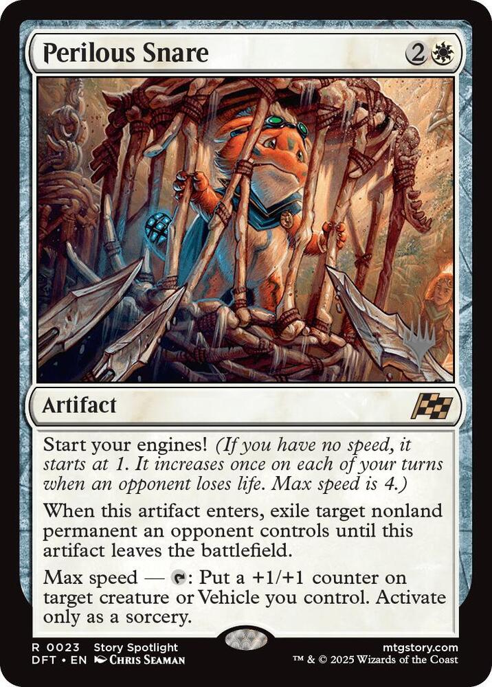 Perilous Snare (23) [Aetherdrift Promos]