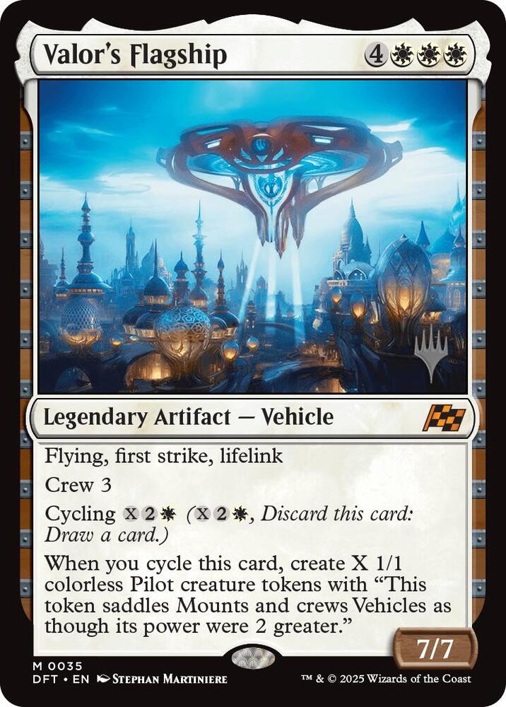 Valor's Flagship (35) [Aetherdrift Promos]