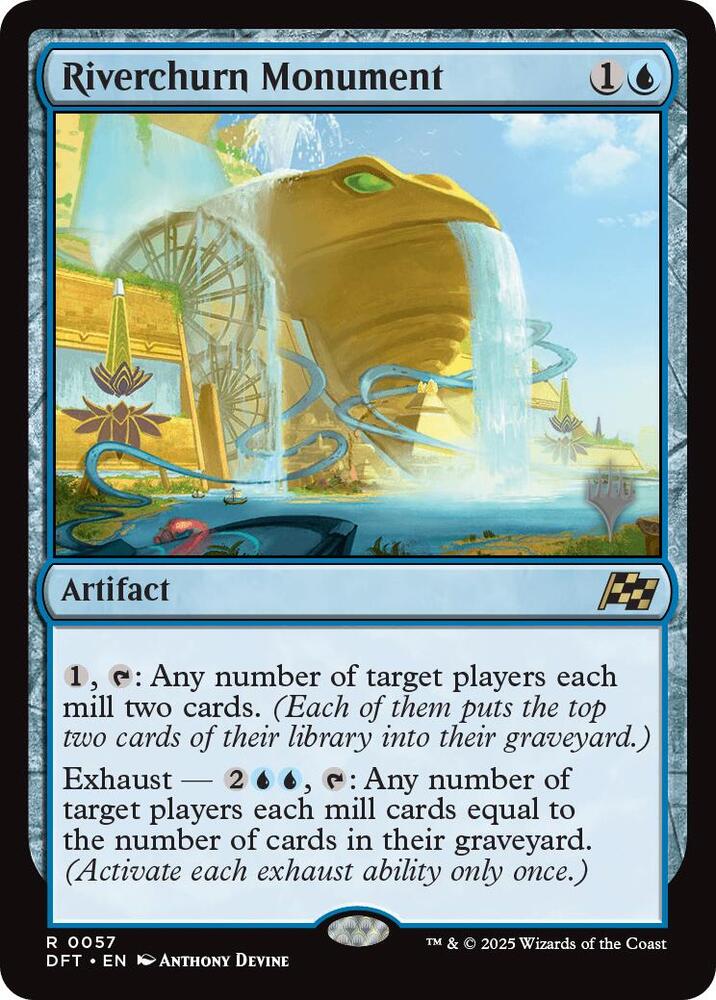 Riverchurn Monument (57) [Aetherdrift Promos]