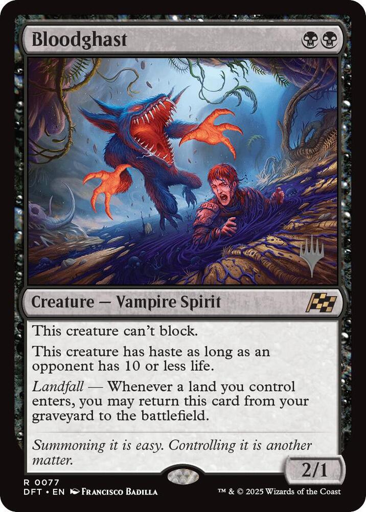Bloodghast (77) [Aetherdrift Promos]