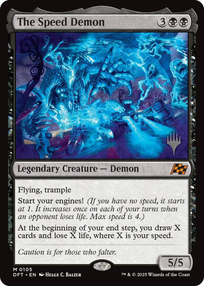 The Speed Demon (105) [Aetherdrift Promos]