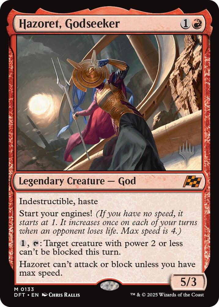 Hazoret, Godseeker (133) [Aetherdrift Promos]