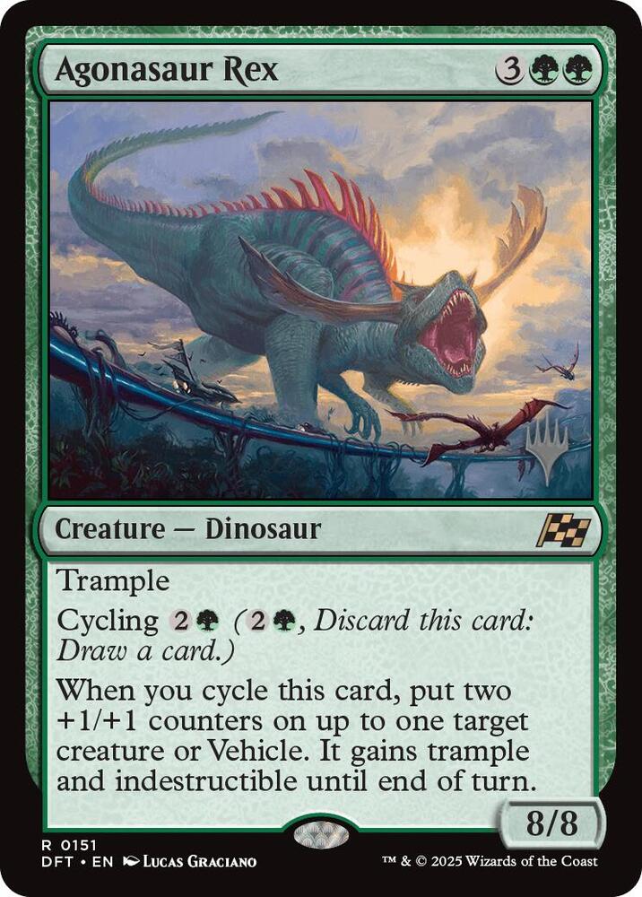 Agonasaur Rex (151) [Aetherdrift Promos]