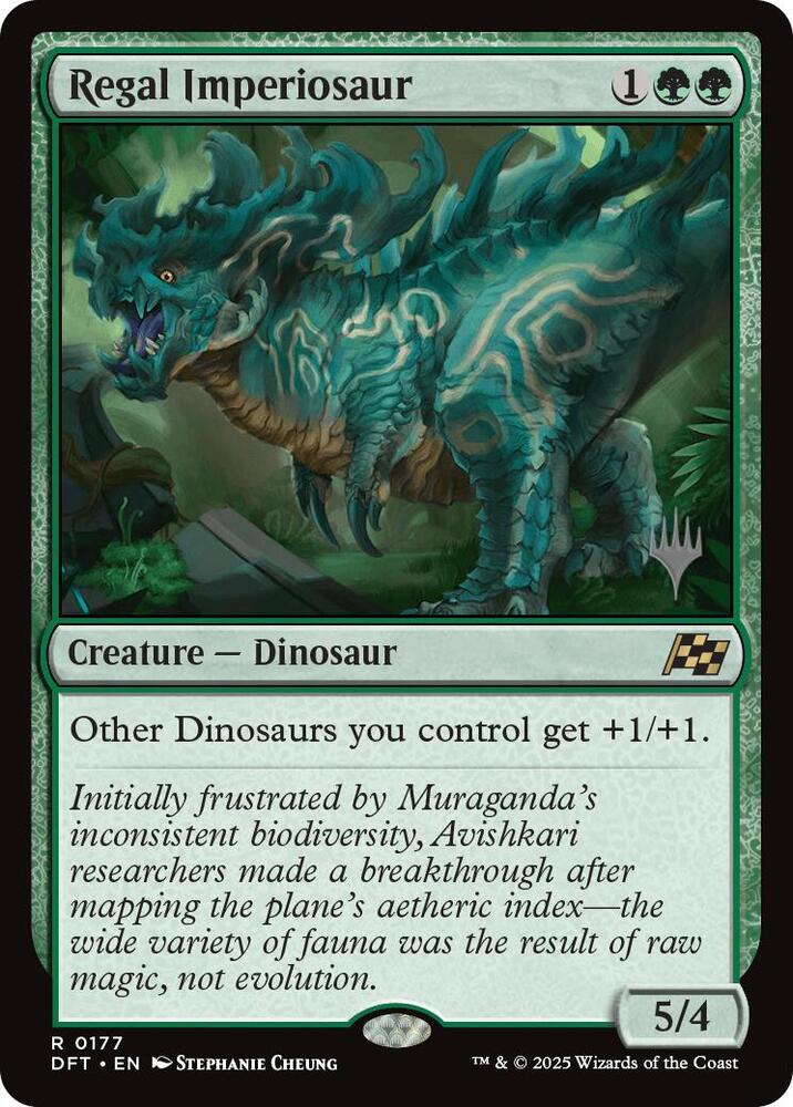Regal Imperiosaur (177) [Aetherdrift Promos]