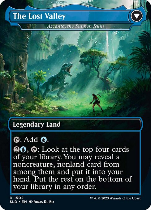 Heart of the Explorer - Search for Azcanta (1502) [Secret Lair Drop] [Borderless] Reverse