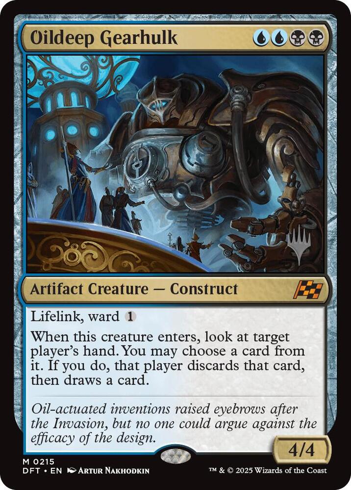 Oildeep Gearhulk (215) [Aetherdrift Promos]