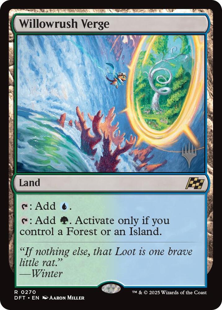 Willowrush Verge (270) [Aetherdrift Promos]