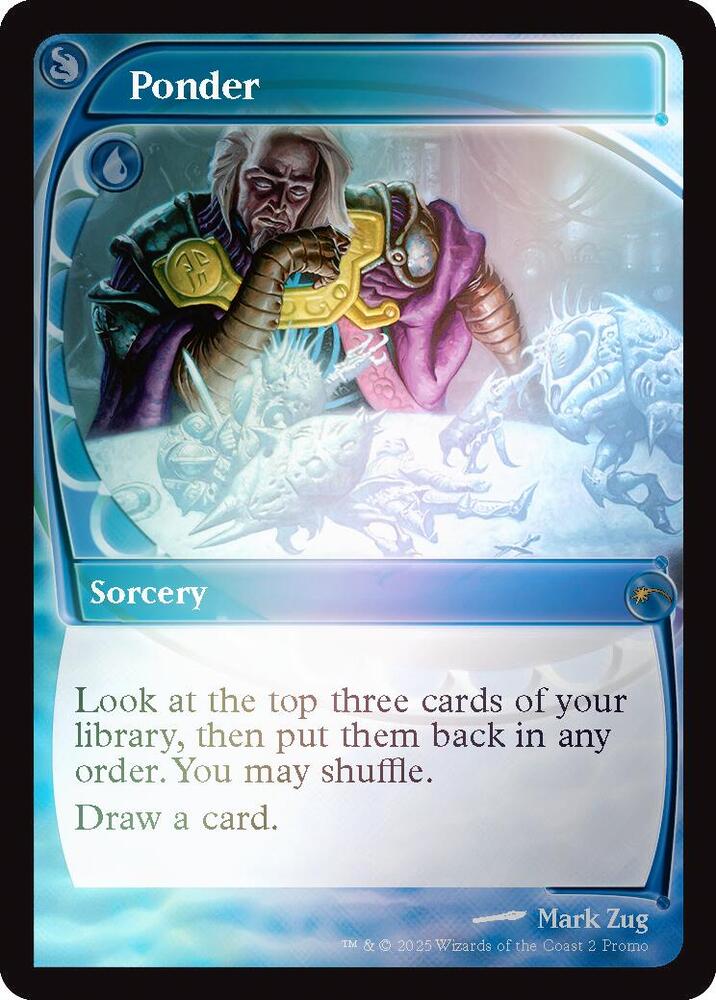 Ponder (Future Sight) (2) [MagicFest Cards]