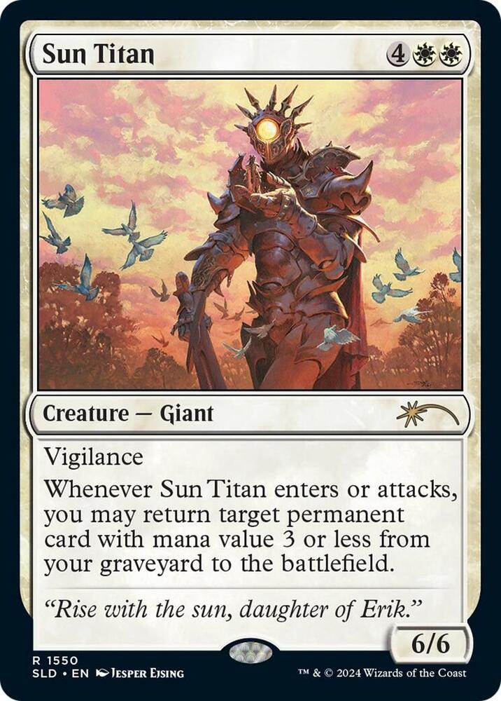Sun Titan (1550) [Secret Lair Drop]