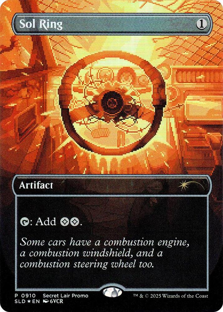 Sol Ring (0910) (Rainbow Foil) [Secret Lair Drop]